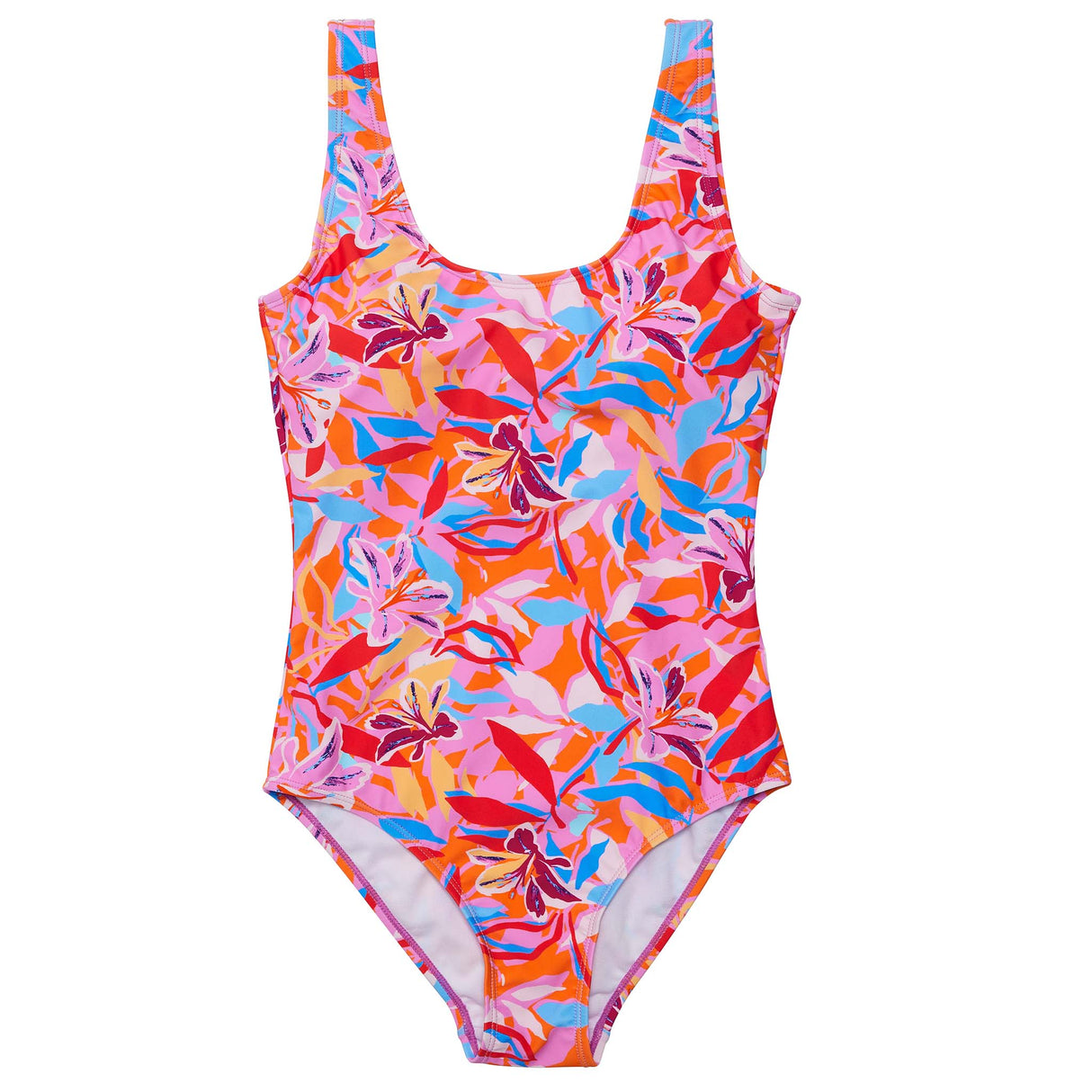 Womens Blooming Sunset Sustainable Swimsuit - HoneyBug