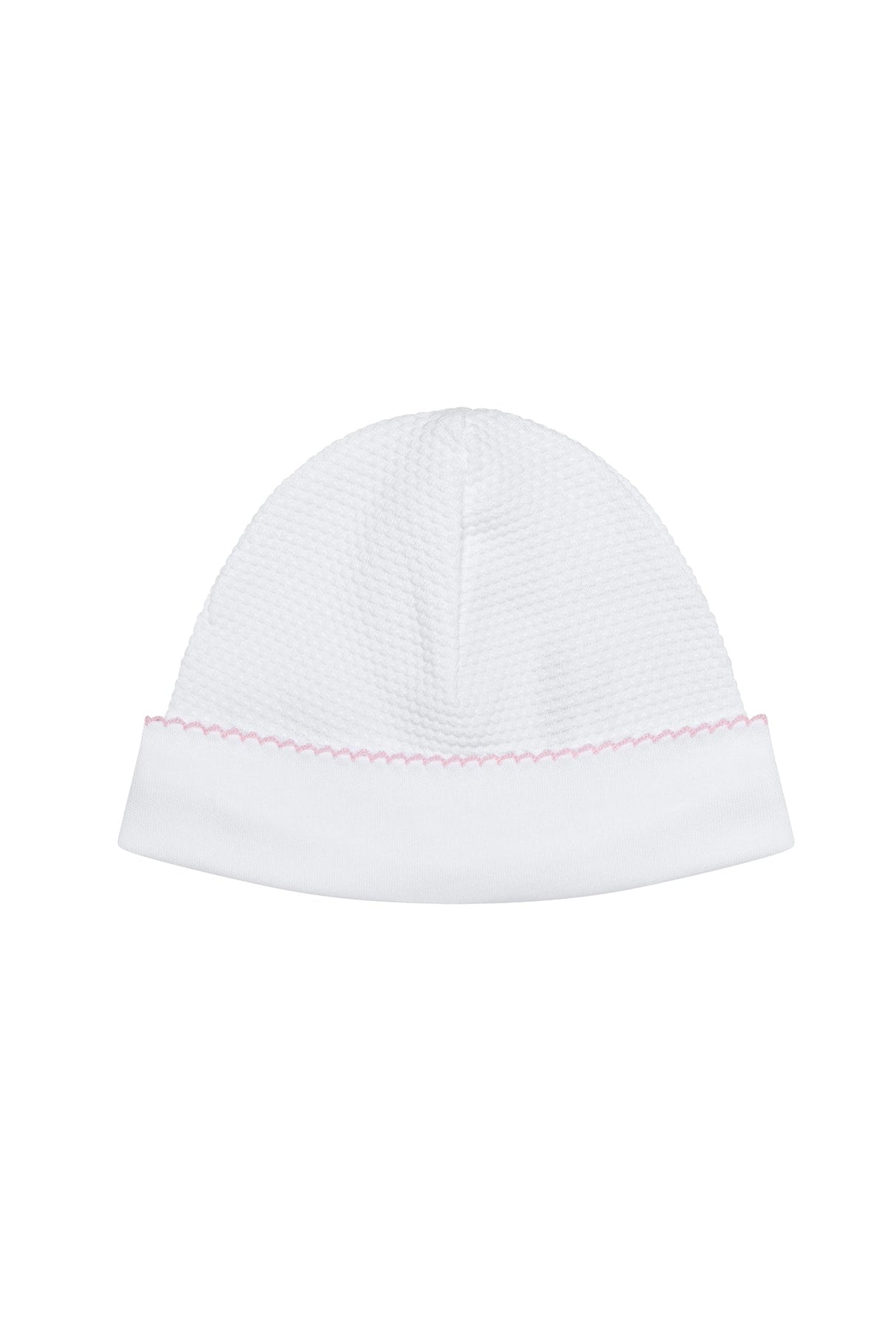 White Bubble Baby Hat - HoneyBug