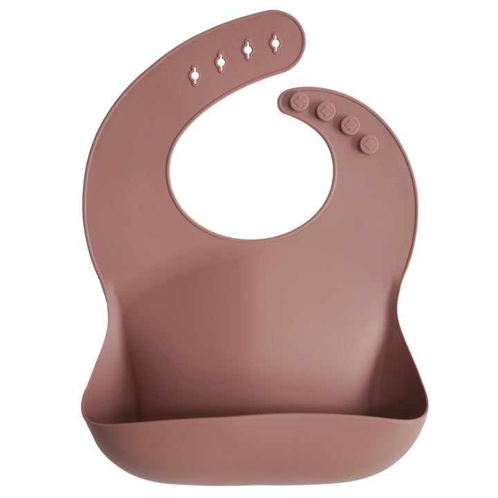 Silicone Baby Bib - Woodchuck - HoneyBug