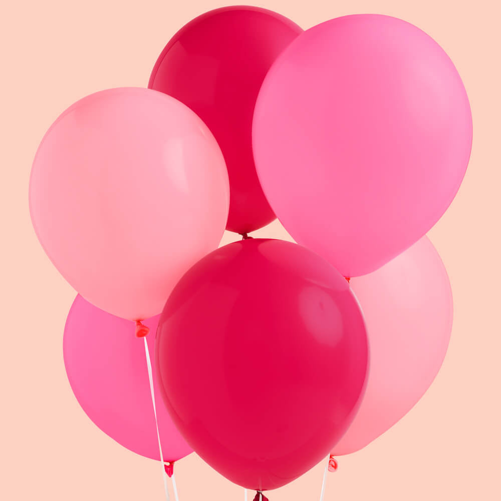Let's Go Party Pack - 24 matte balloons