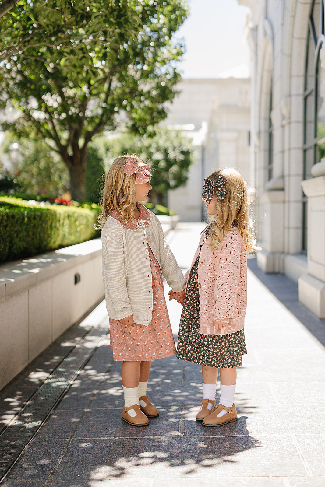 Vintage Pink Floral Dress - HoneyBug