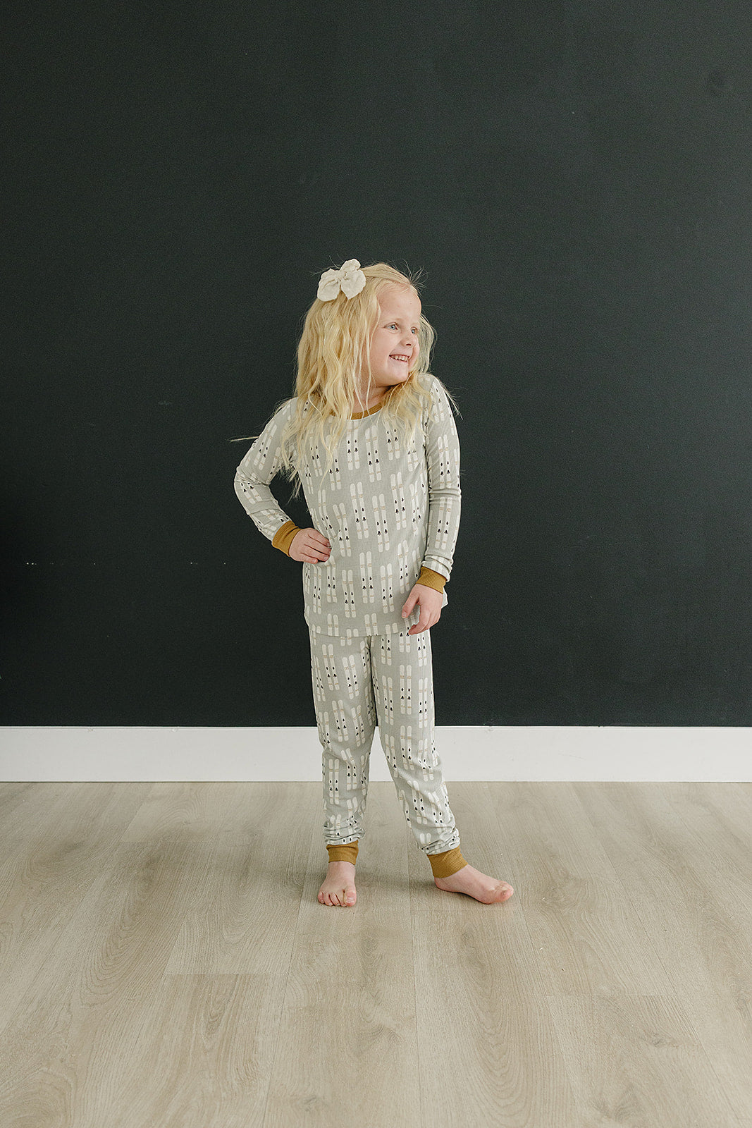 Ski Ribbed Bamboo Cozy Set - HoneyBug