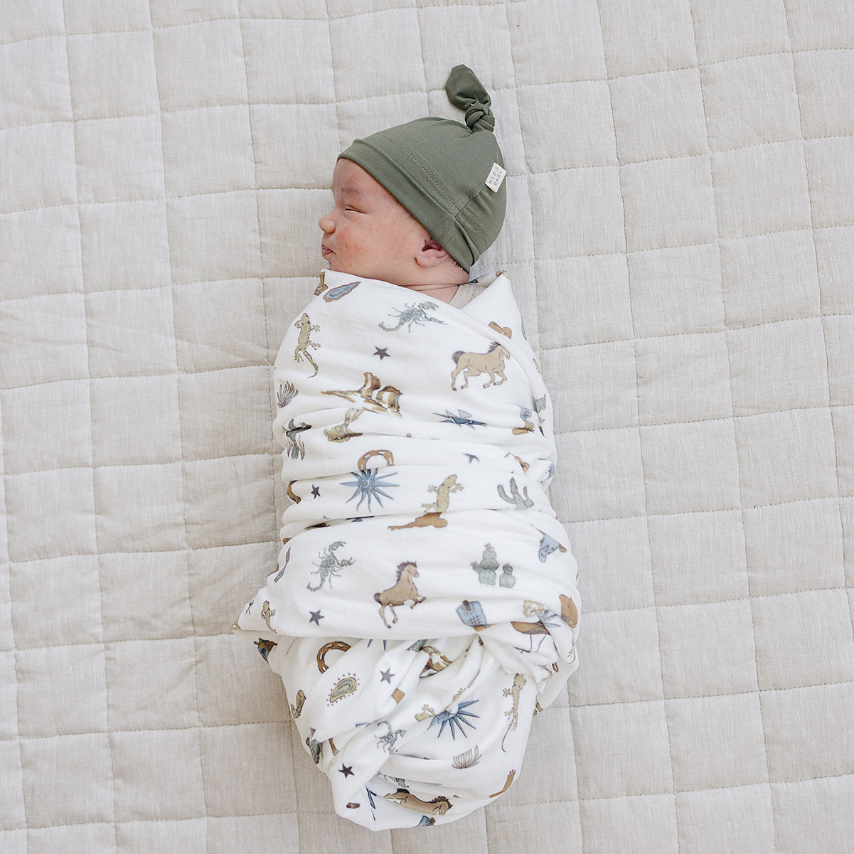 Desert West Luxe Fleece Swaddle