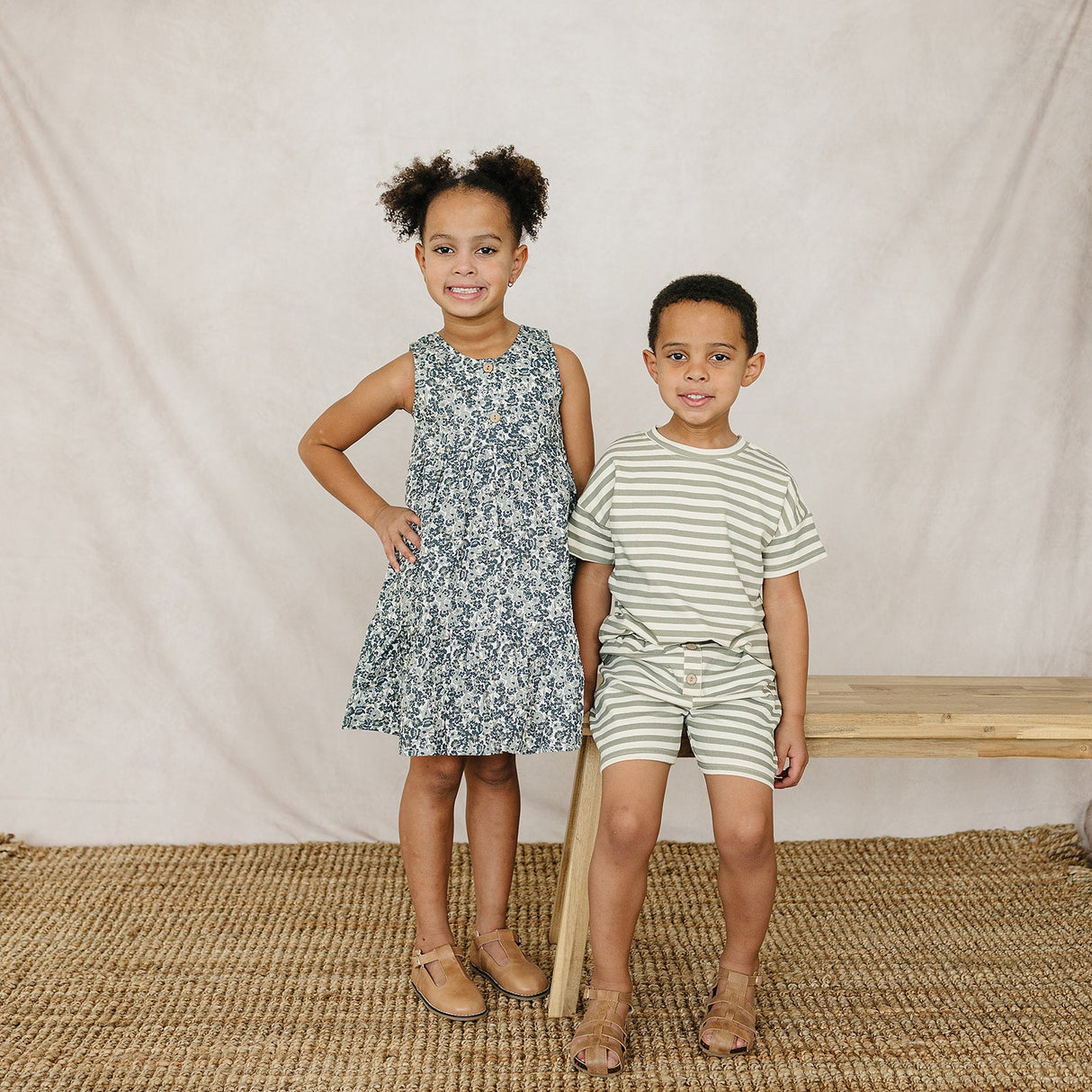 Liberty Floral Tank Dress - HoneyBug