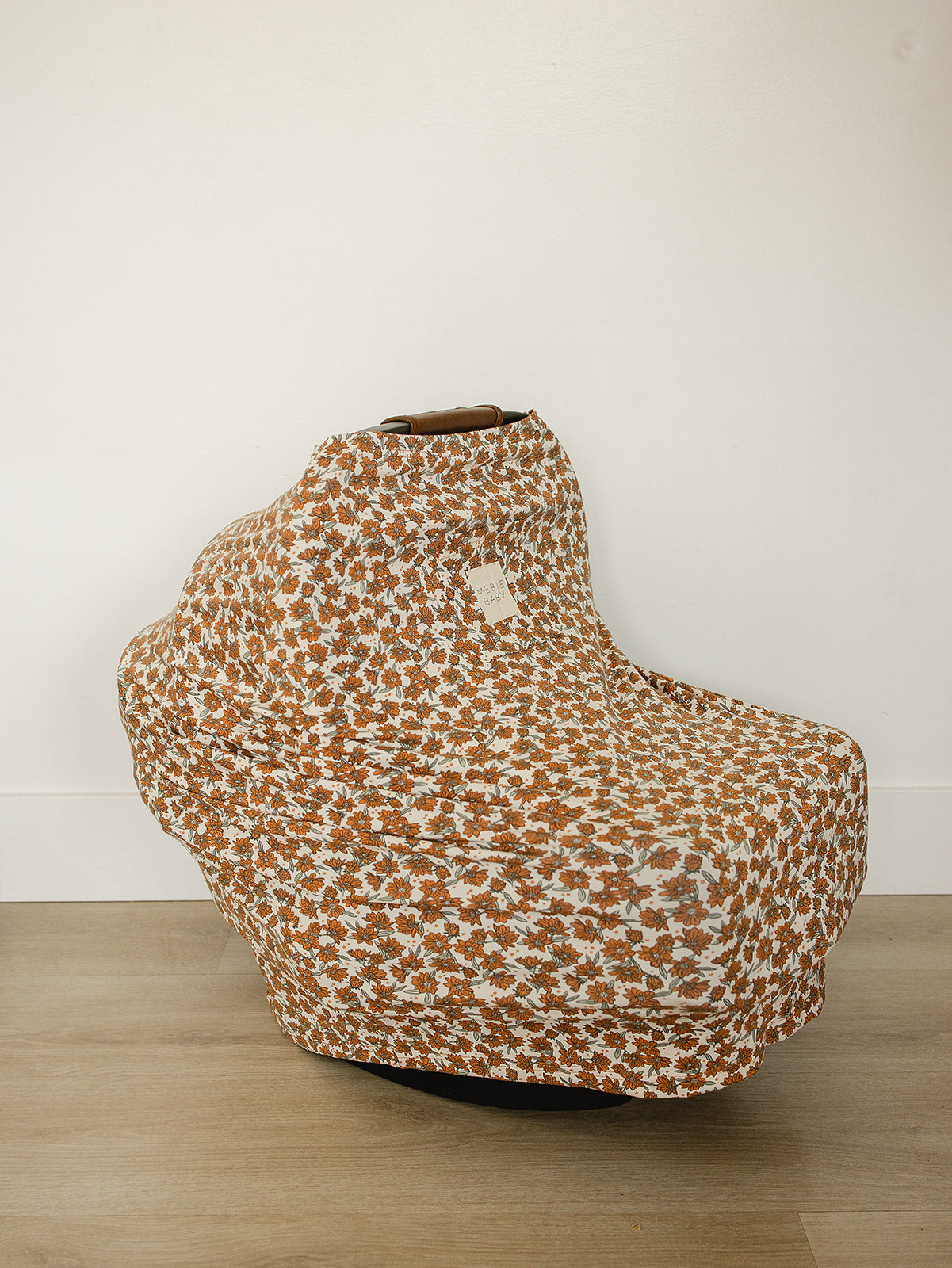 Cream Magnolia Bamboo Multi-Use Cover - HoneyBug