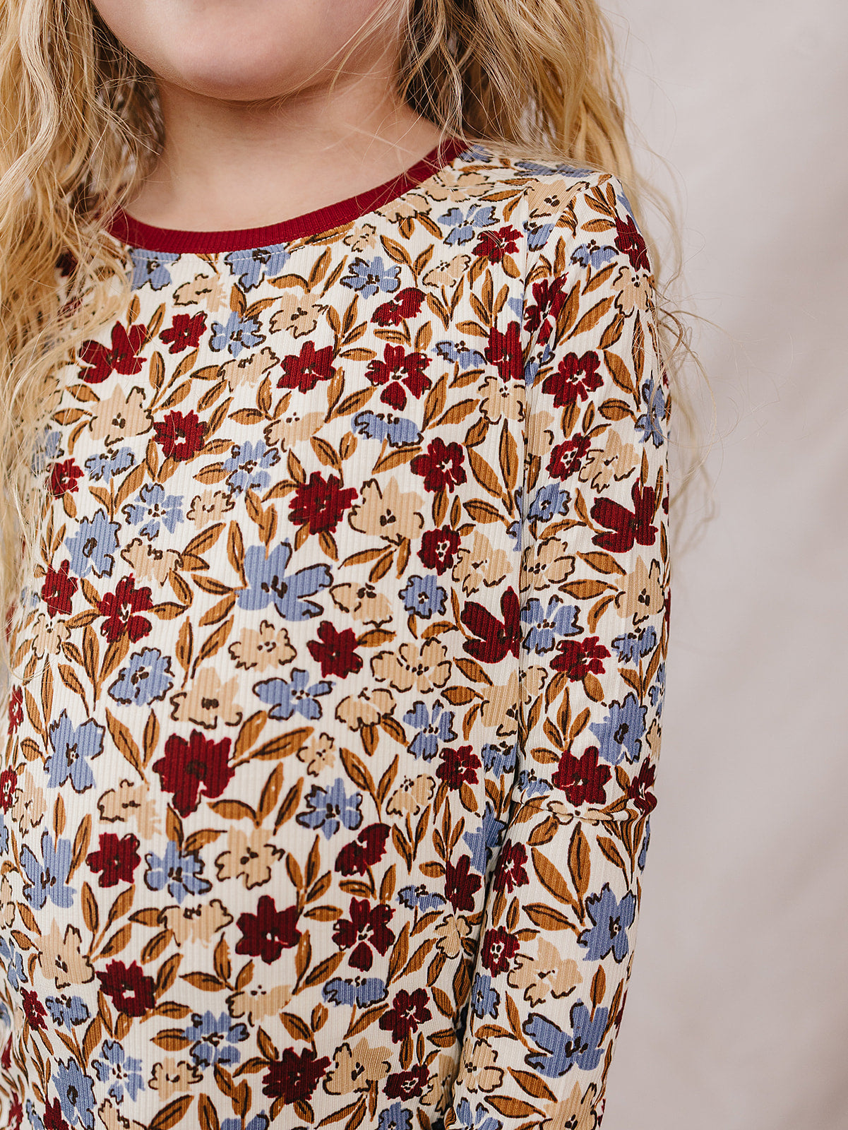 Desert Floral Ribbed Bamboo Cozy Set