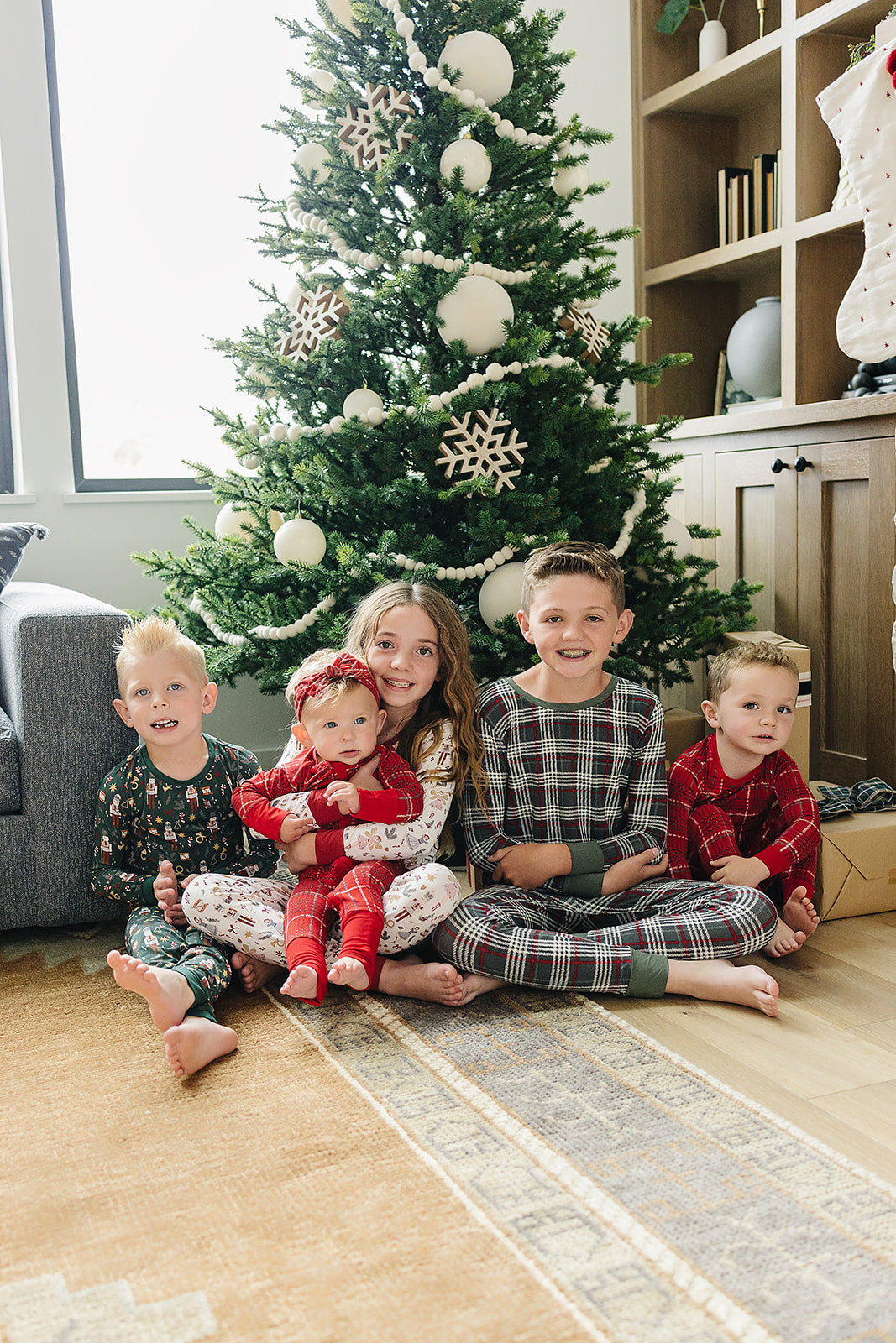 Red Plaid Bamboo Cozy Set - HoneyBug