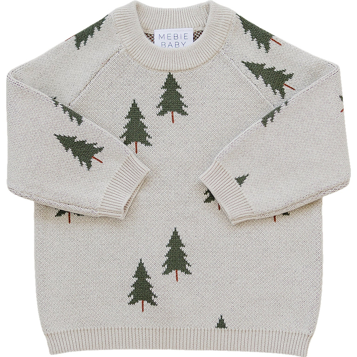 Pine Tree Knit Sweater - HoneyBug