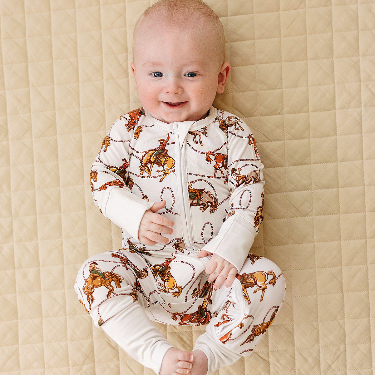 Bamboo Zip Romper | Rodeo Club