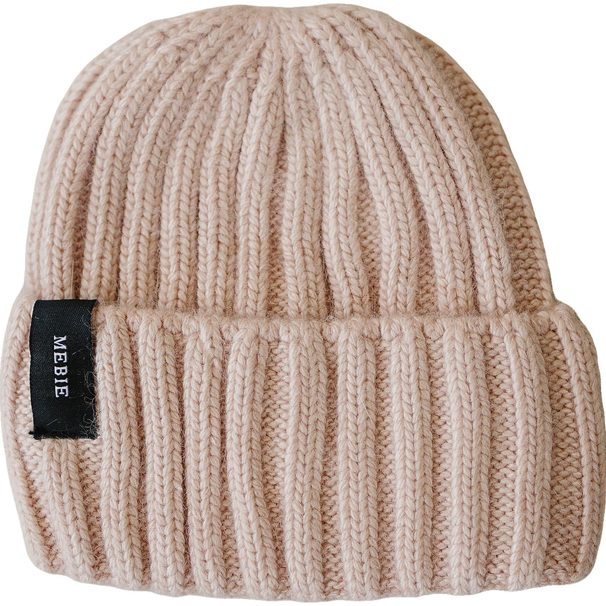 Light Pink Chunky Knit Beanie - HoneyBug