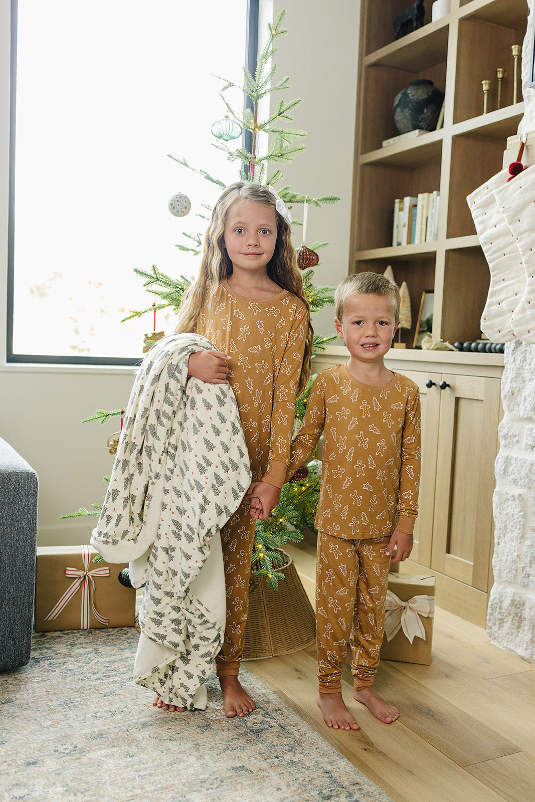 Gingerbread Bamboo Cozy Set - HoneyBug