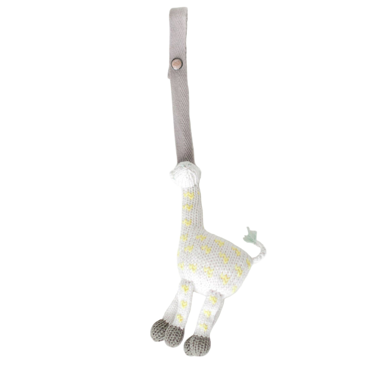 knit stroller toy | amelia the giraffe - HoneyBug