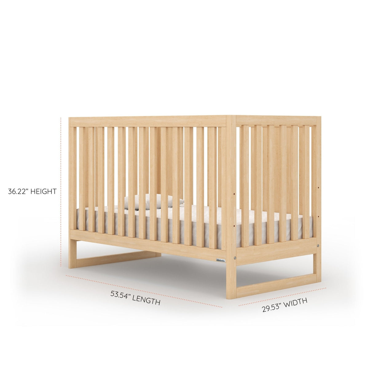 Austin 3-in-1 Convertible Crib - HoneyBug