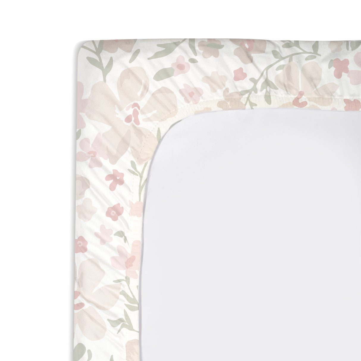 Organic Changing Pad Cover - Blossom - HoneyBug