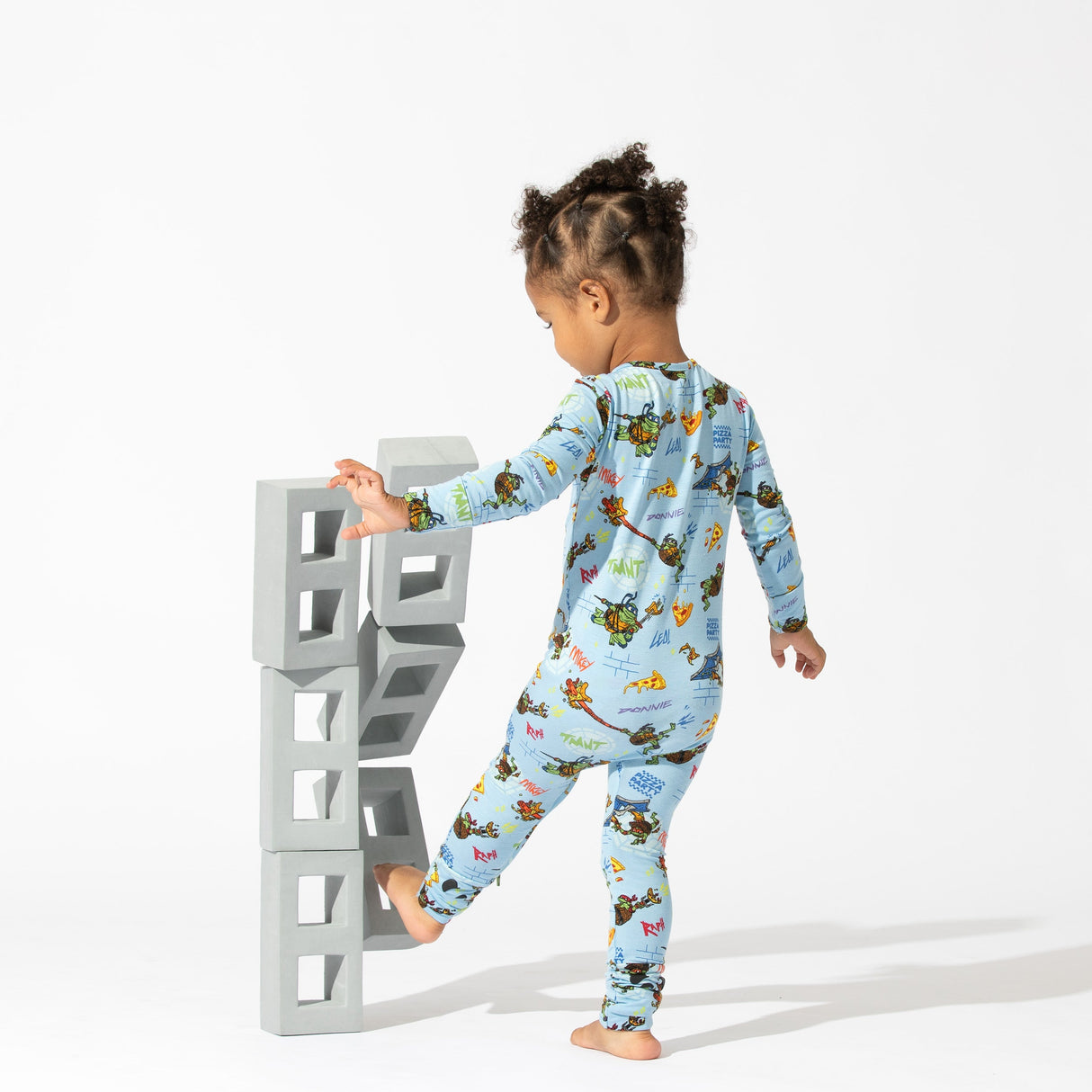 Teenage Mutant Ninja Turtles: Mutant Mayhem Movie Bamboo Convertible Footie - HoneyBug