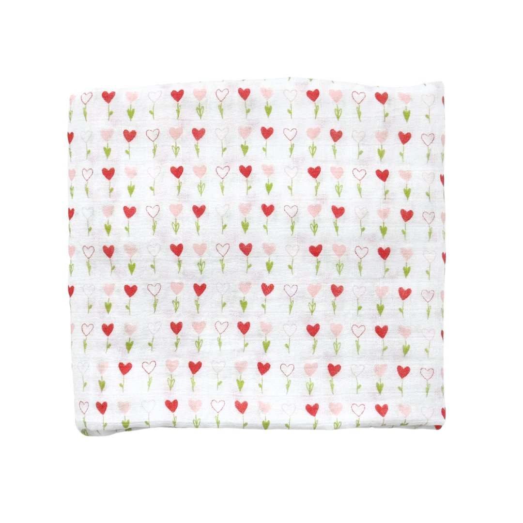 Bamboo Muslin Swaddle Blanket - Cookie Craze - HoneyBug