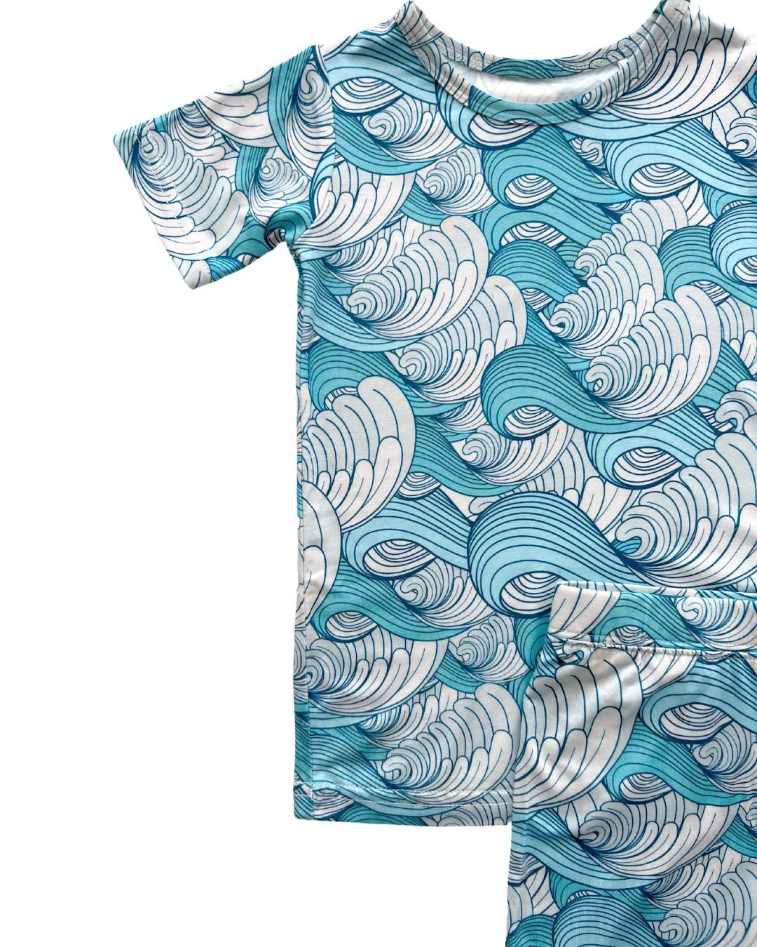 Bamboo Shorts Set | Delmar - HoneyBug