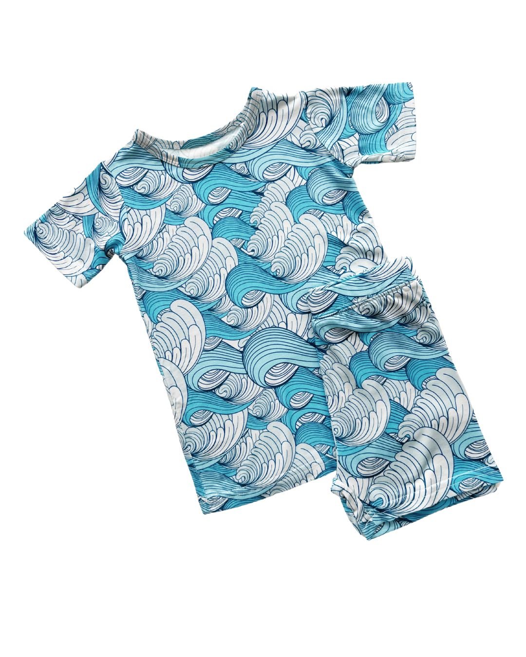 Bamboo Shorts Set | Delmar - HoneyBug