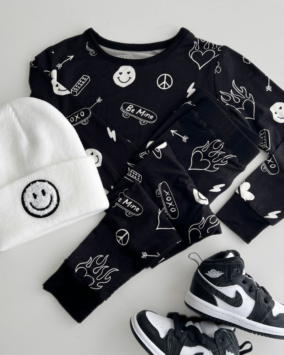 Bamboo Two Piece Set | Be Mine - HoneyBug