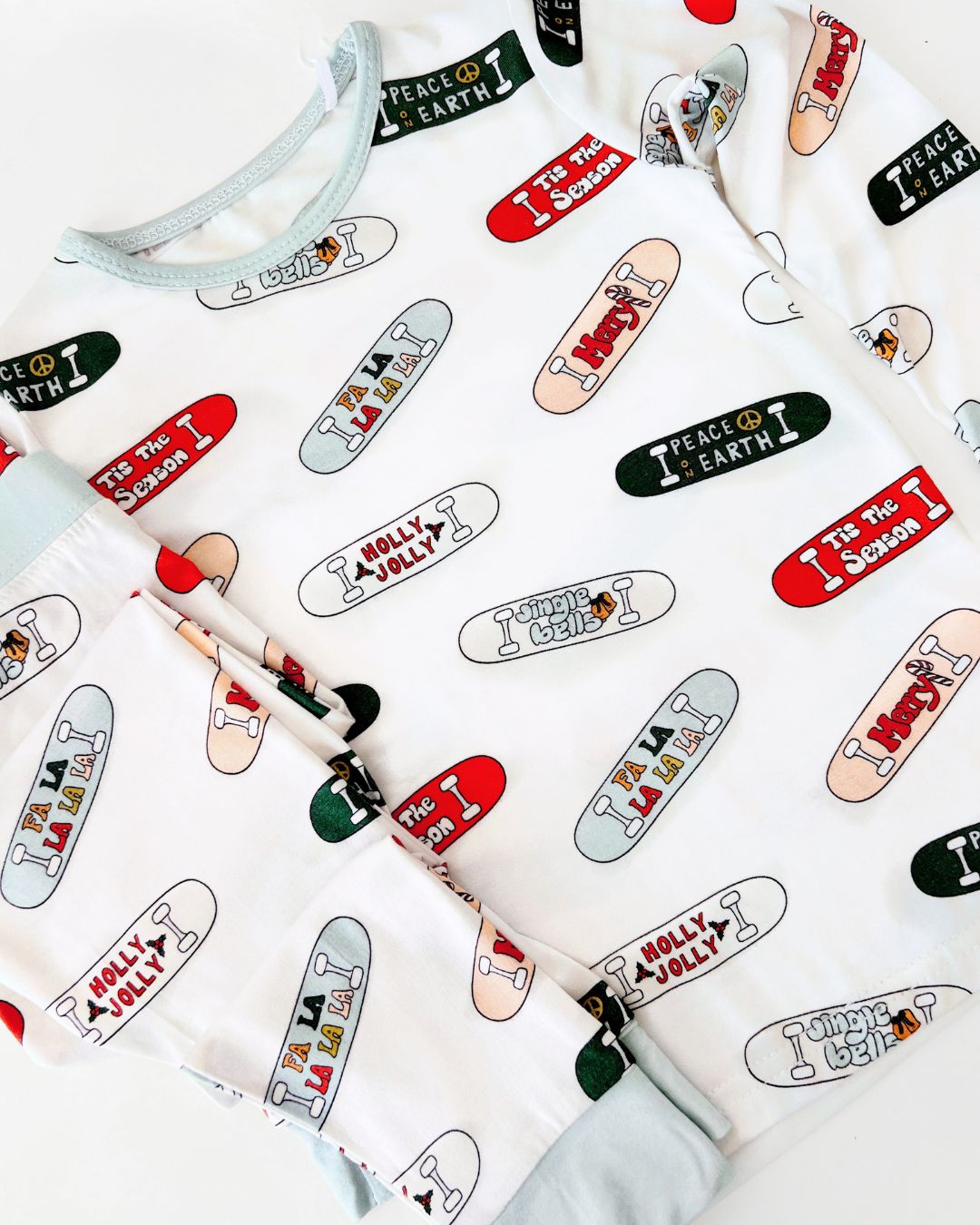 Bamboo Two Piece Set | Jolly Skateboard - HoneyBug