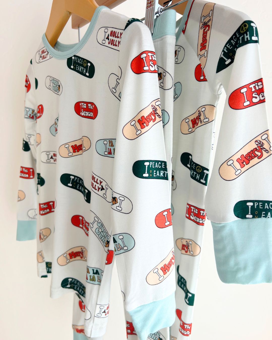 Bamboo Two Piece Set | Jolly Skateboard - HoneyBug