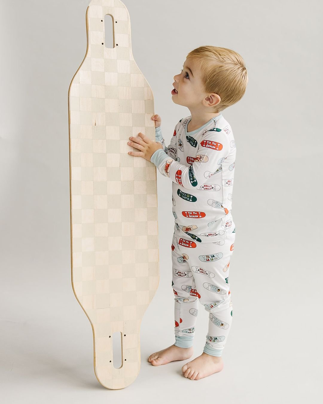 Bamboo Two Piece Set | Jolly Skateboard - HoneyBug