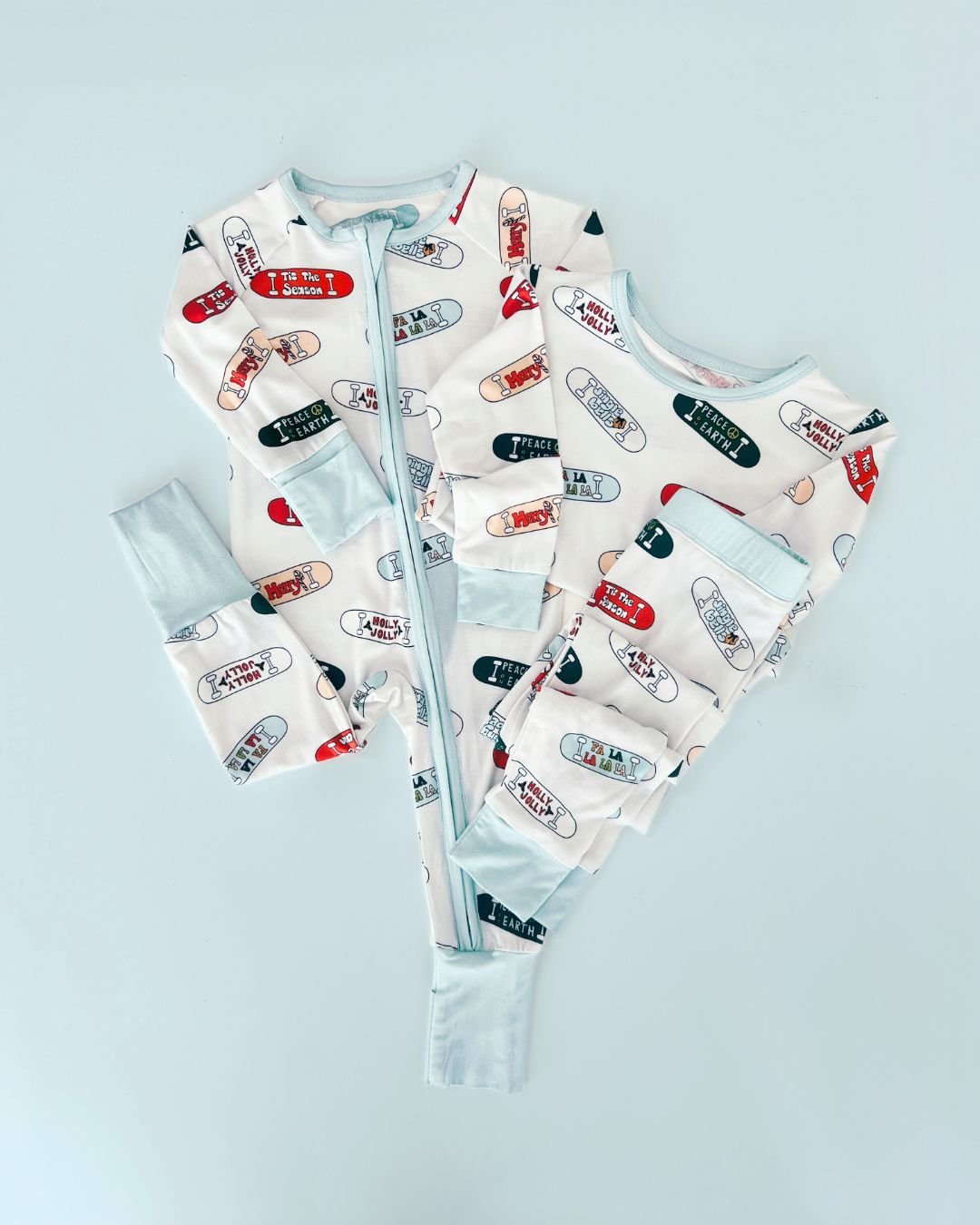 Bamboo Two Piece Set | Jolly Skateboard - HoneyBug