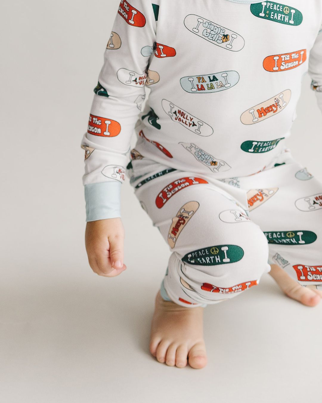 Bamboo Two Piece Set | Jolly Skateboard - HoneyBug