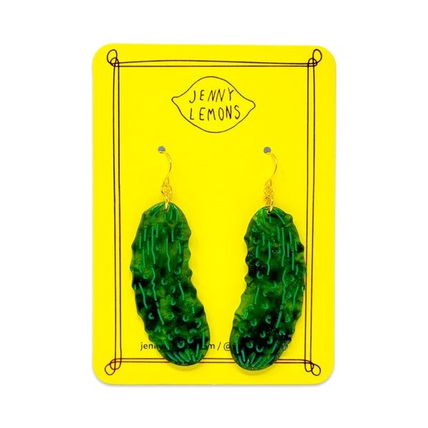 Big Pickle Earrings - HoneyBug 