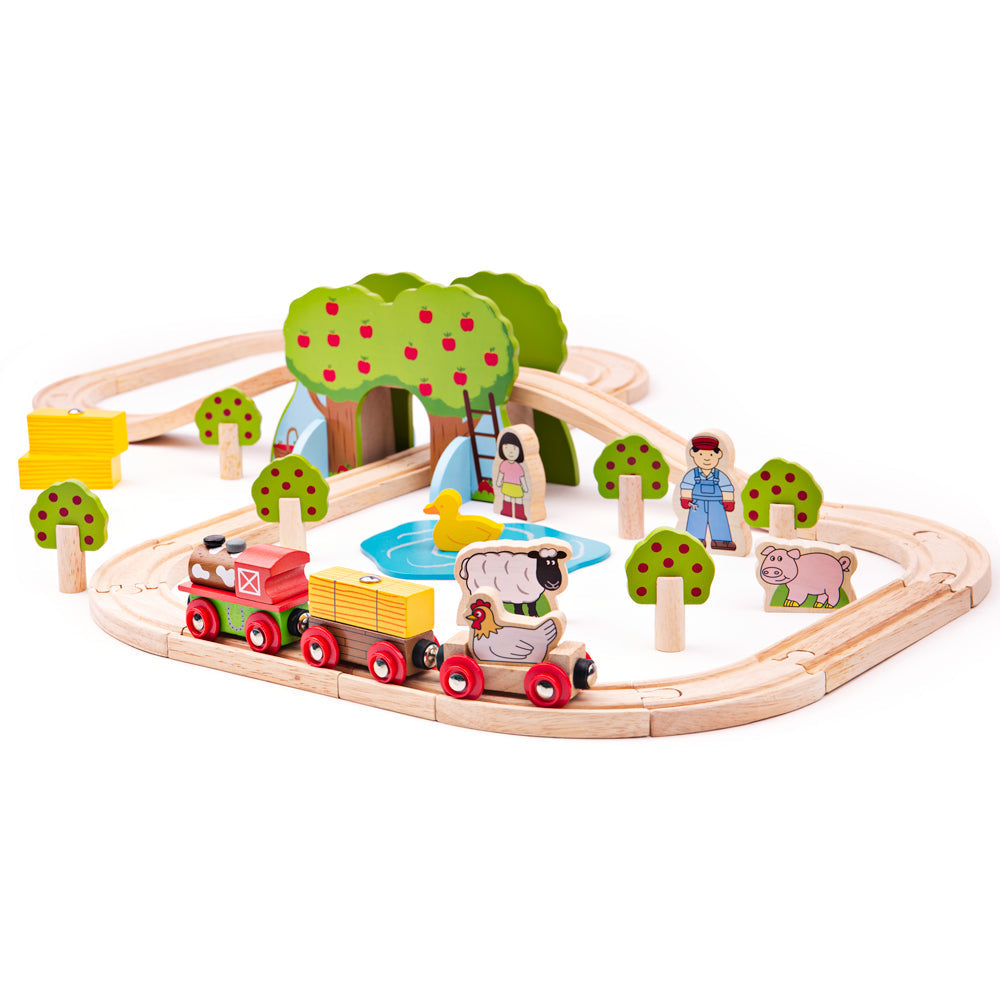 Farm Train Set - HoneyBug