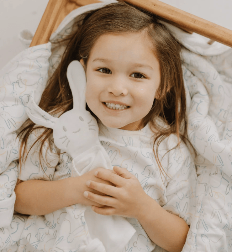 blanket | bunnies - HoneyBug