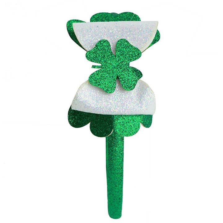 St Patty's Bow Headband - HoneyBug