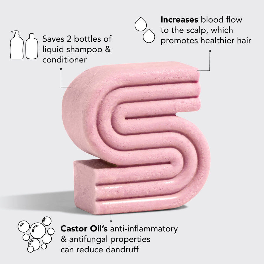 Castor Oil Nourishing Shampoo Bar - HoneyBug