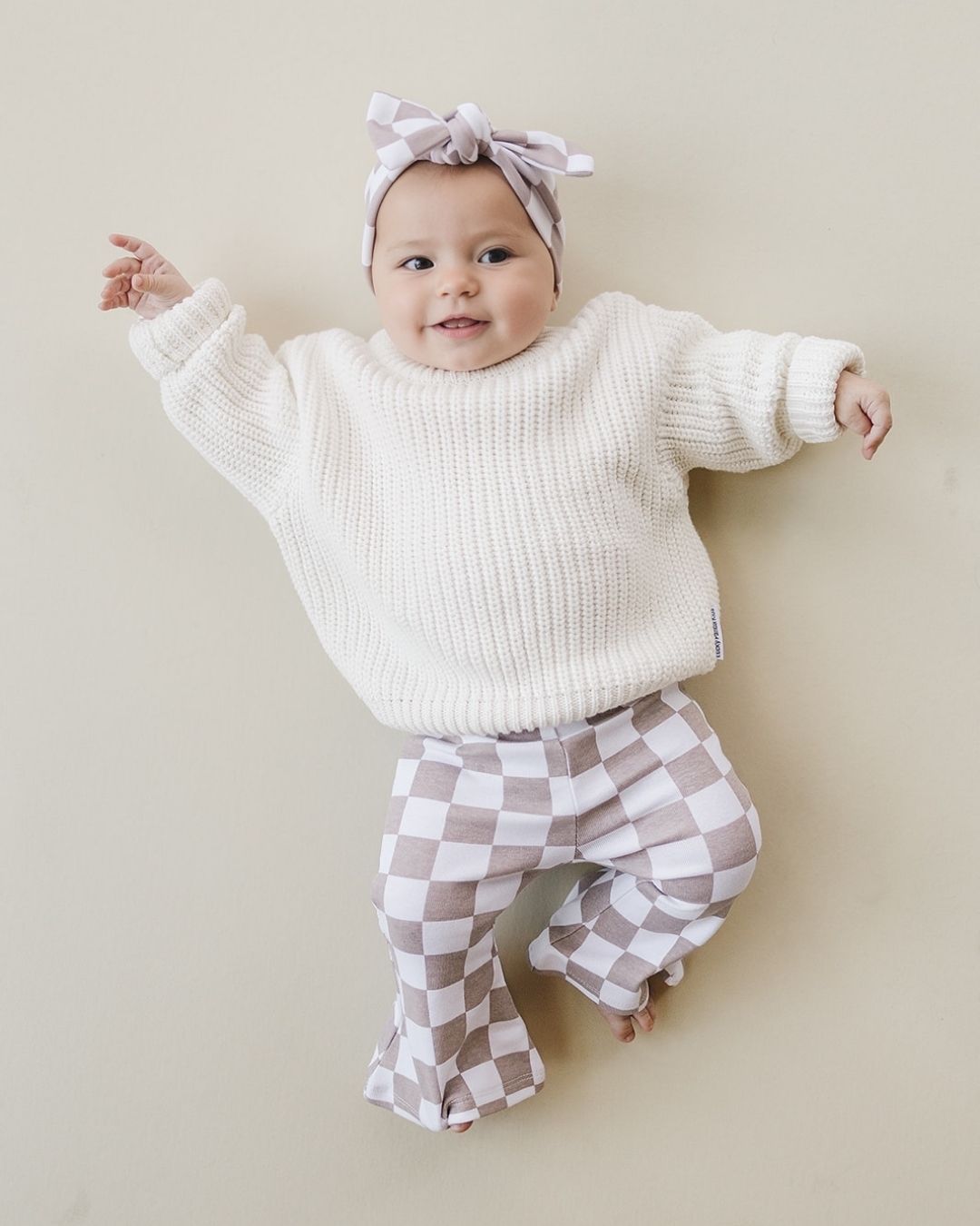 Chunky Knit Sweater | Milk - HoneyBug