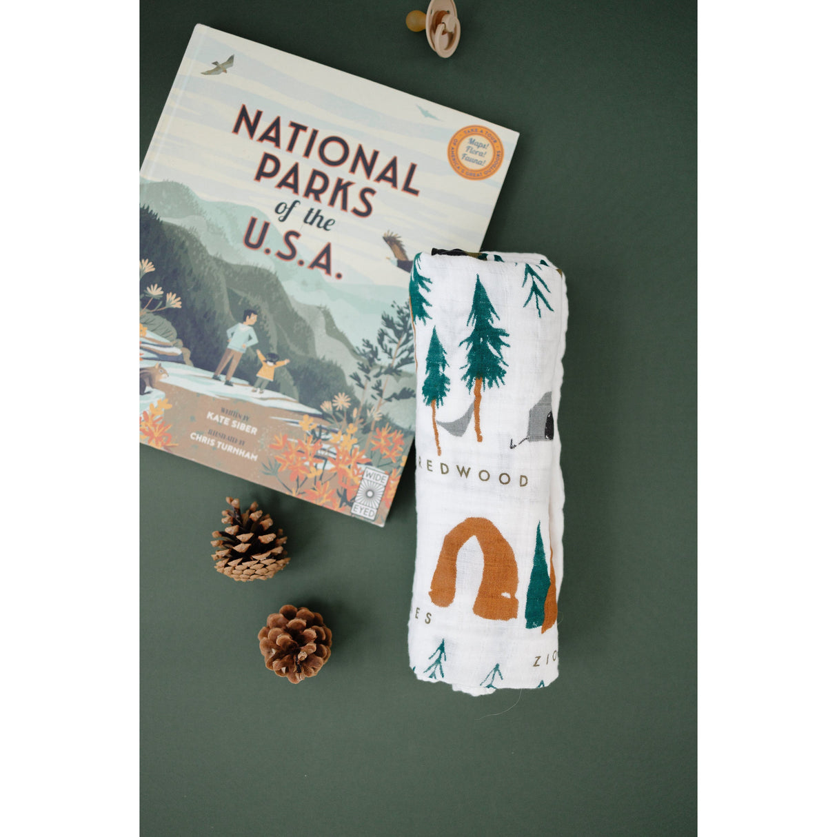 National Parks Swaddle - HoneyBug