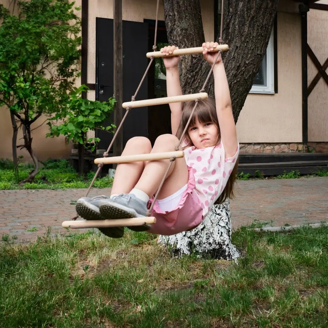 Climbing Rope Ladder for Kids (3-9 y.o.) - HoneyBug