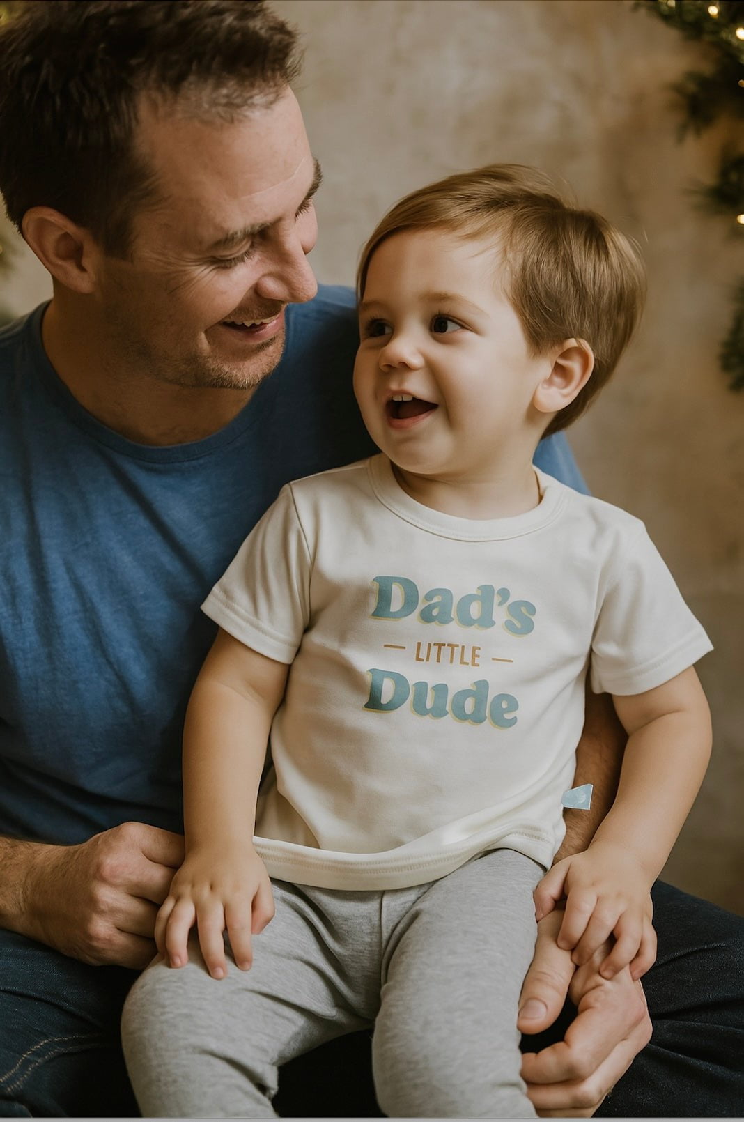 graphic tee | dads little dude - HoneyBug