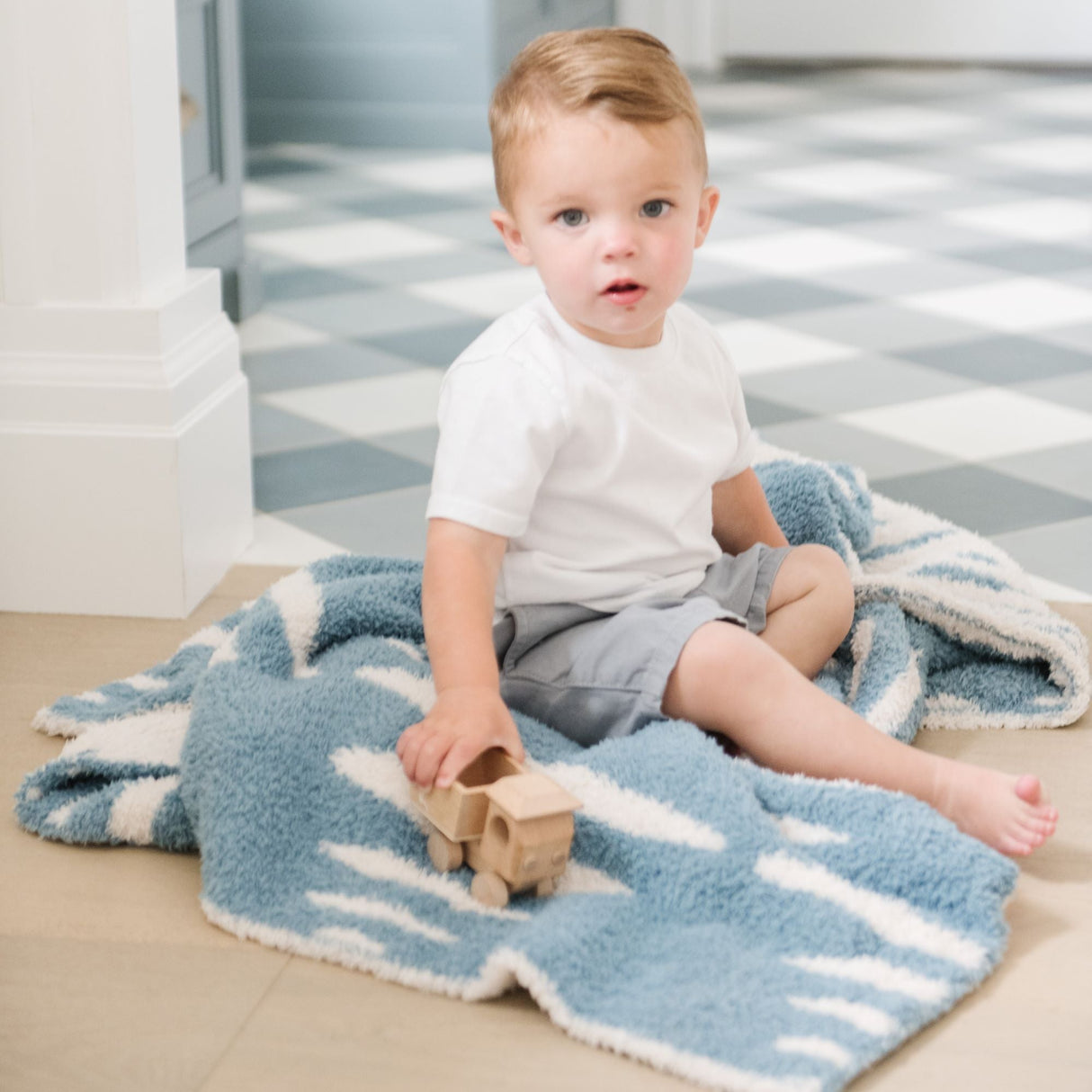 DOUBLE-LAYER BAMBONI® RECEIVING BLANKETS
