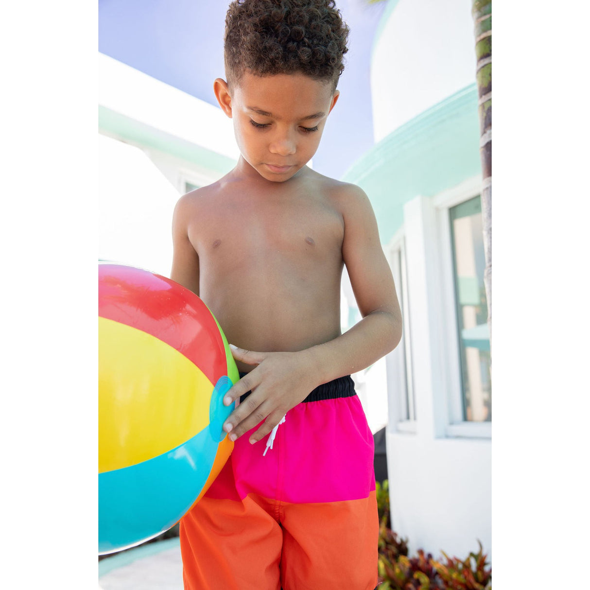 Summer Heron Trunks - HoneyBug