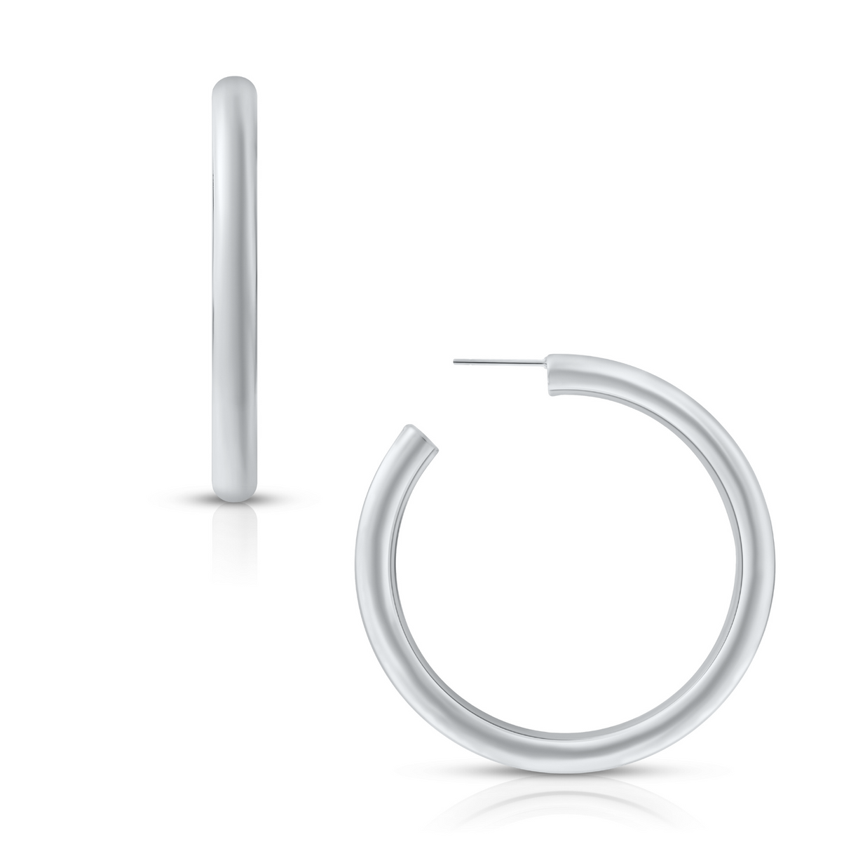 Flora Large Hoop Earring - HoneyBug