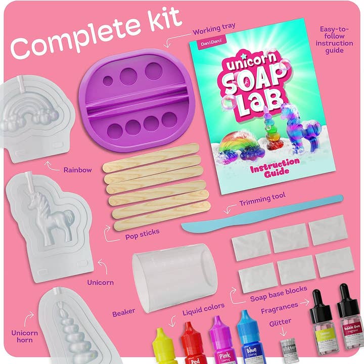 Unicorn Soap Making Kit - HoneyBug