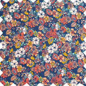 Girls Long Sleeves Dress with Front Ruffle | Garden Confetti - HoneyBug