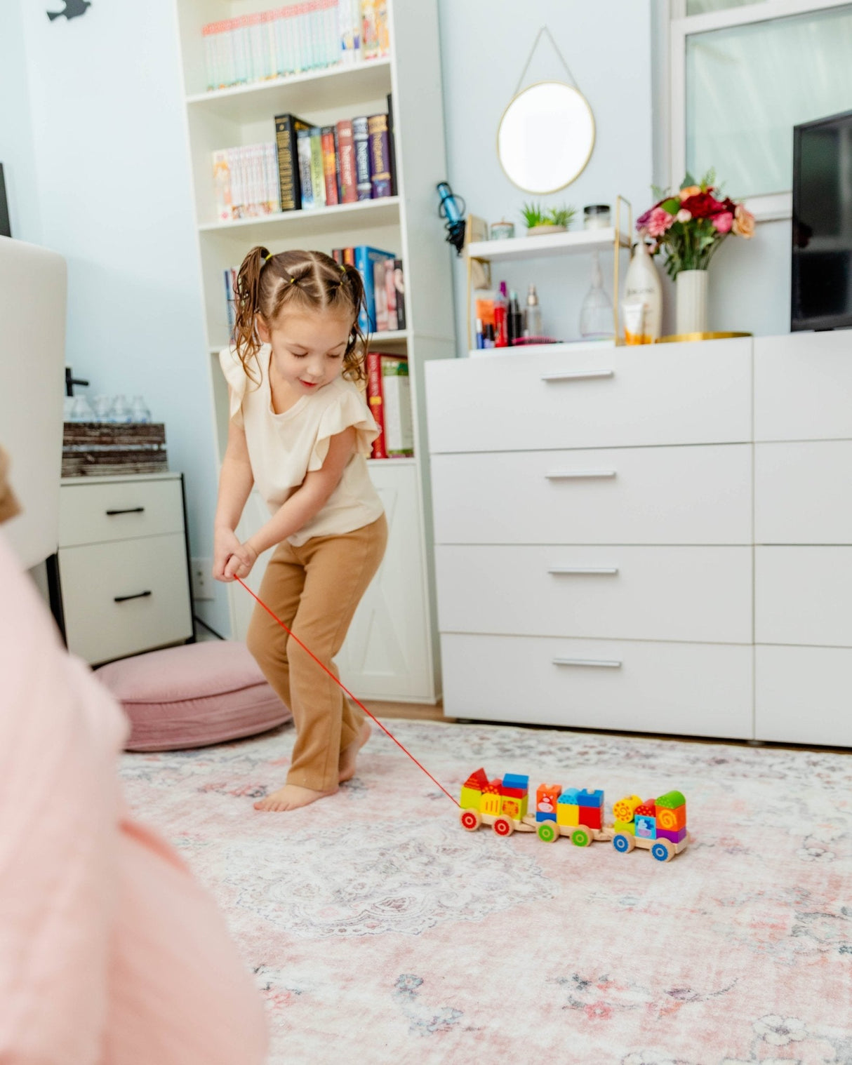 Farm Wooden Stacking Train