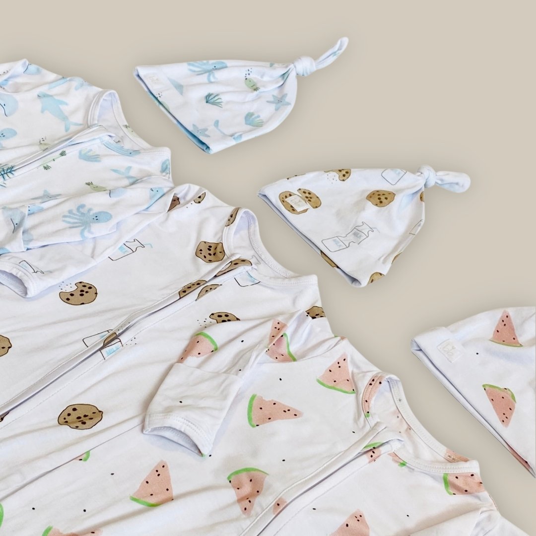 Zippered Footie - Cookie Craze - HoneyBug