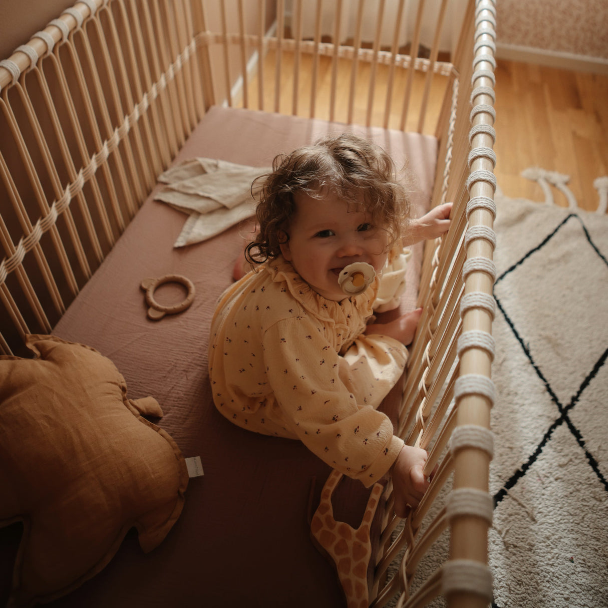 Bear Teether - Natural - HoneyBug