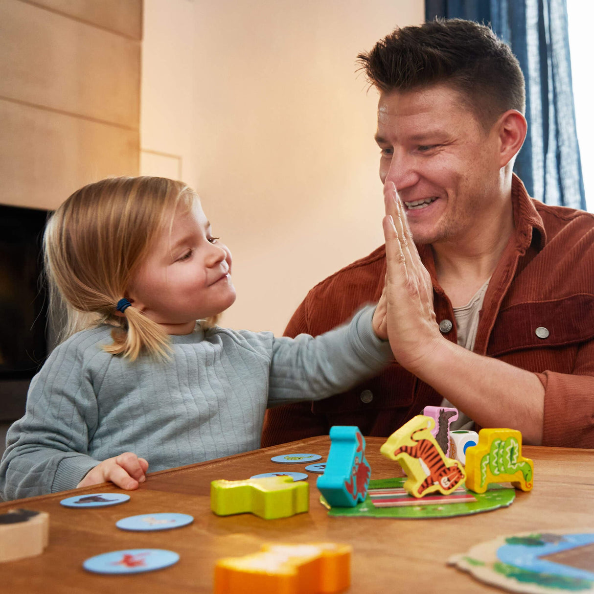 My Very First Games - Animal Upon Animal Junior - HoneyBug