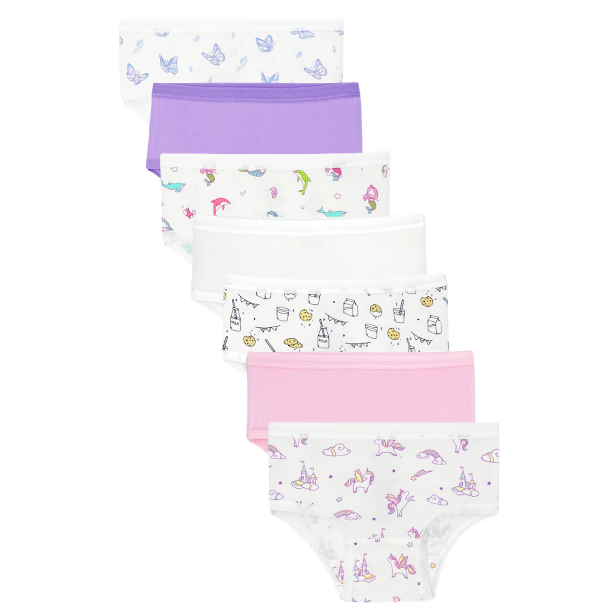 Girls' Bamboo Underwear 7-Pack - HoneyBug