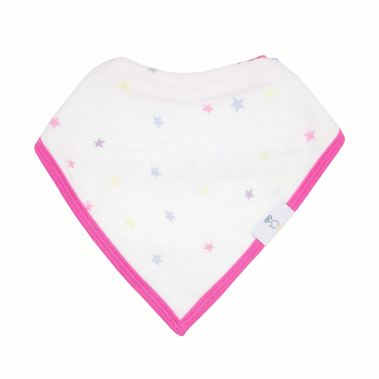 Stripes and Stars 2 Pack Muslin & Terry Cloth Bib Set - HoneyBug