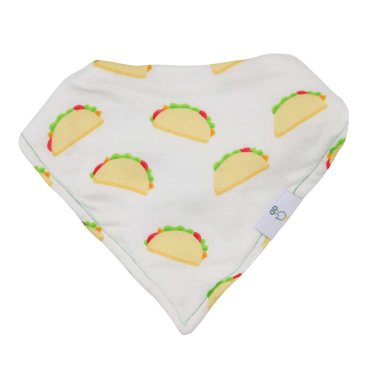 Taco Tuesday and Taco 2 Pack Muslin & Terry Cloth Bib Set - HoneyBug