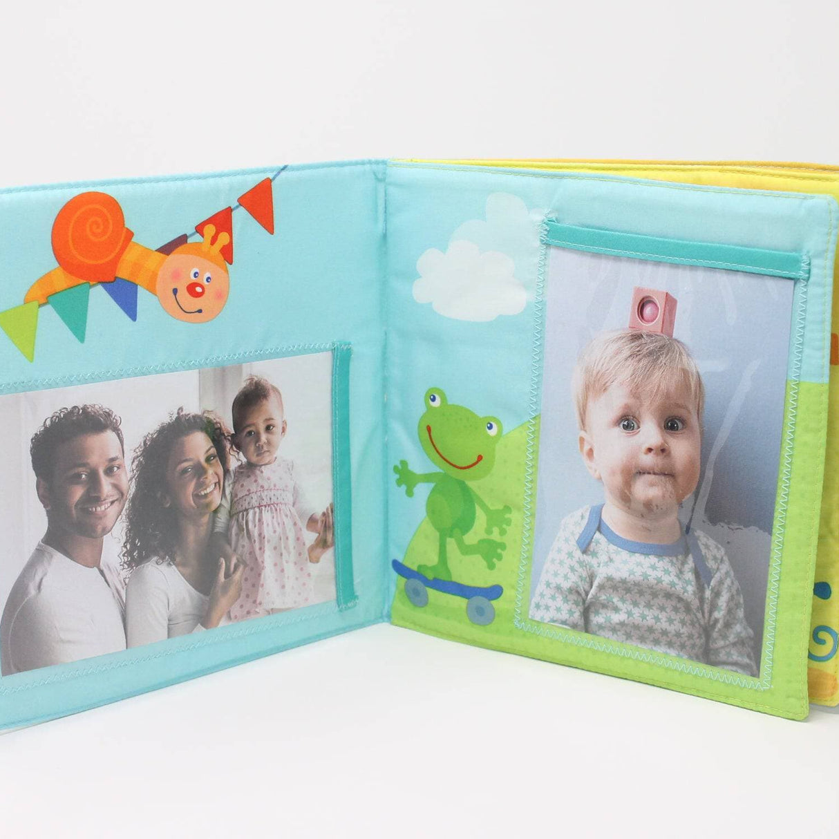Playmates Soft Fabric Baby Photo Album